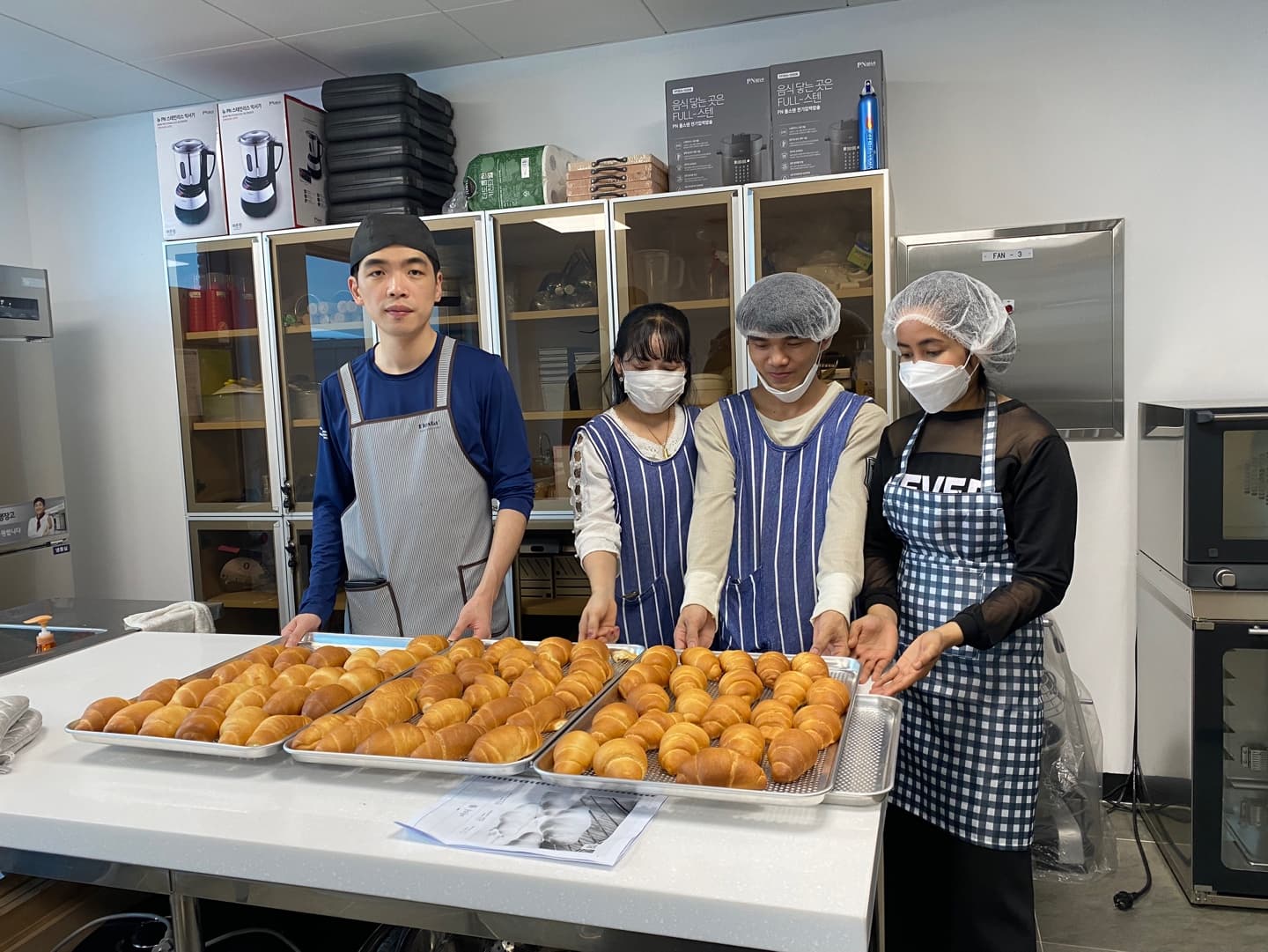제과제빵 수업 ( 버터롤)