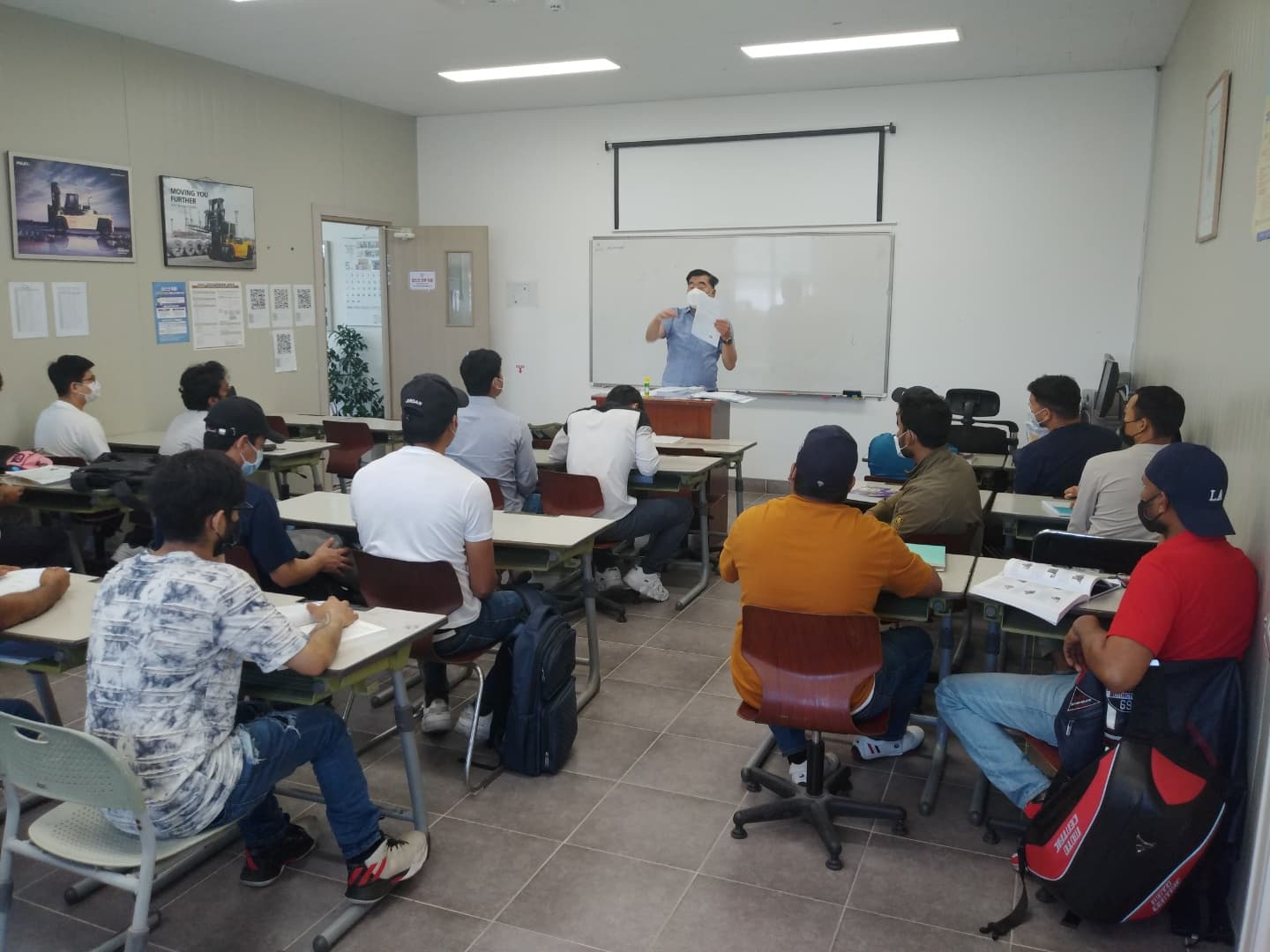 외국인 근로자 국가기술자격증 교육