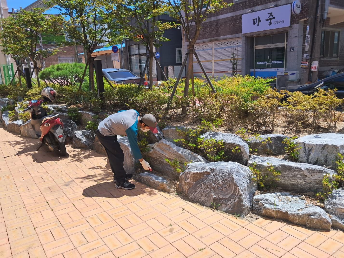 외국인근로자 지역미화활동