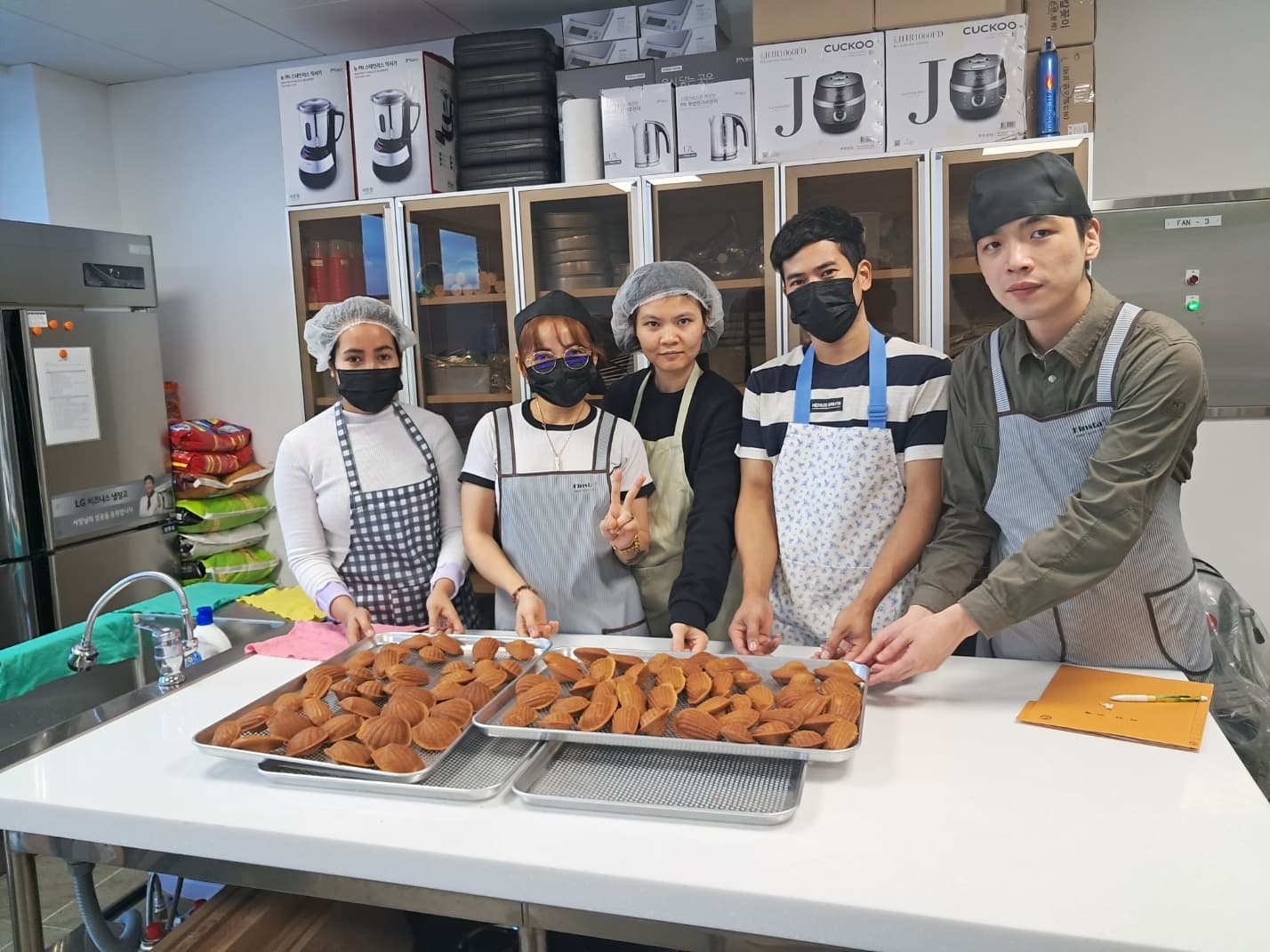 제과제빵 수업 ( 마들렌 )