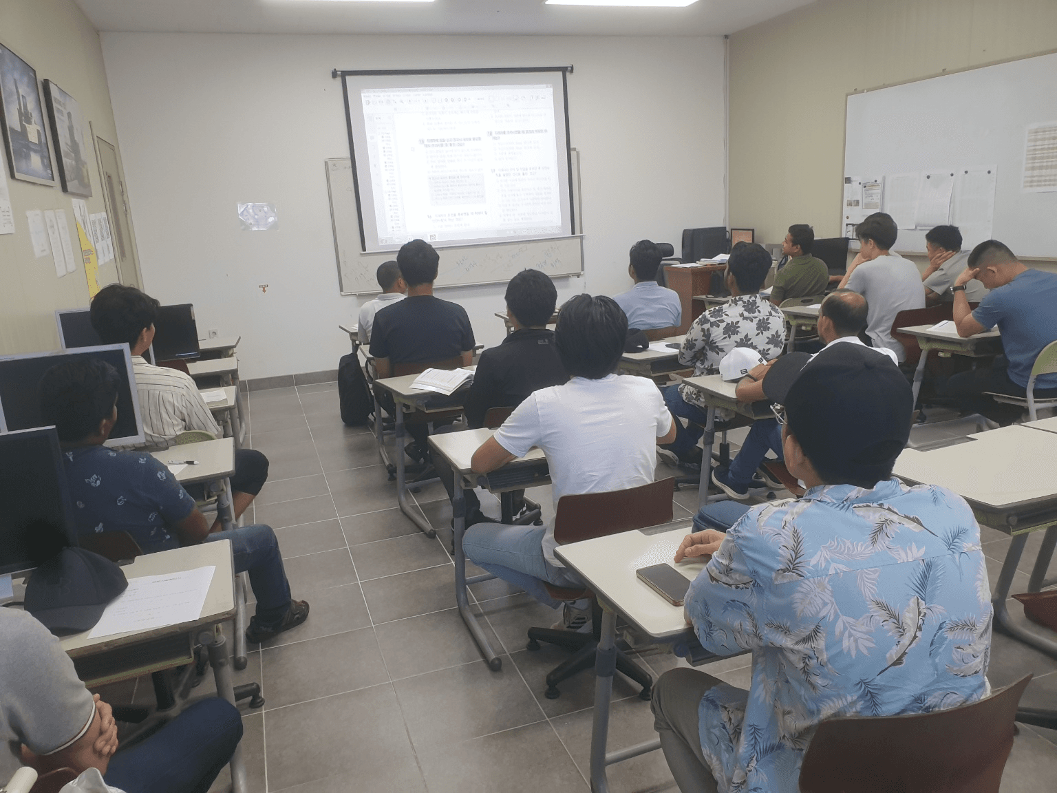 10월 지게차 이론수업