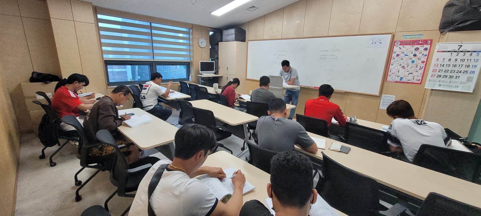 7월 캄보디아 한국어수업