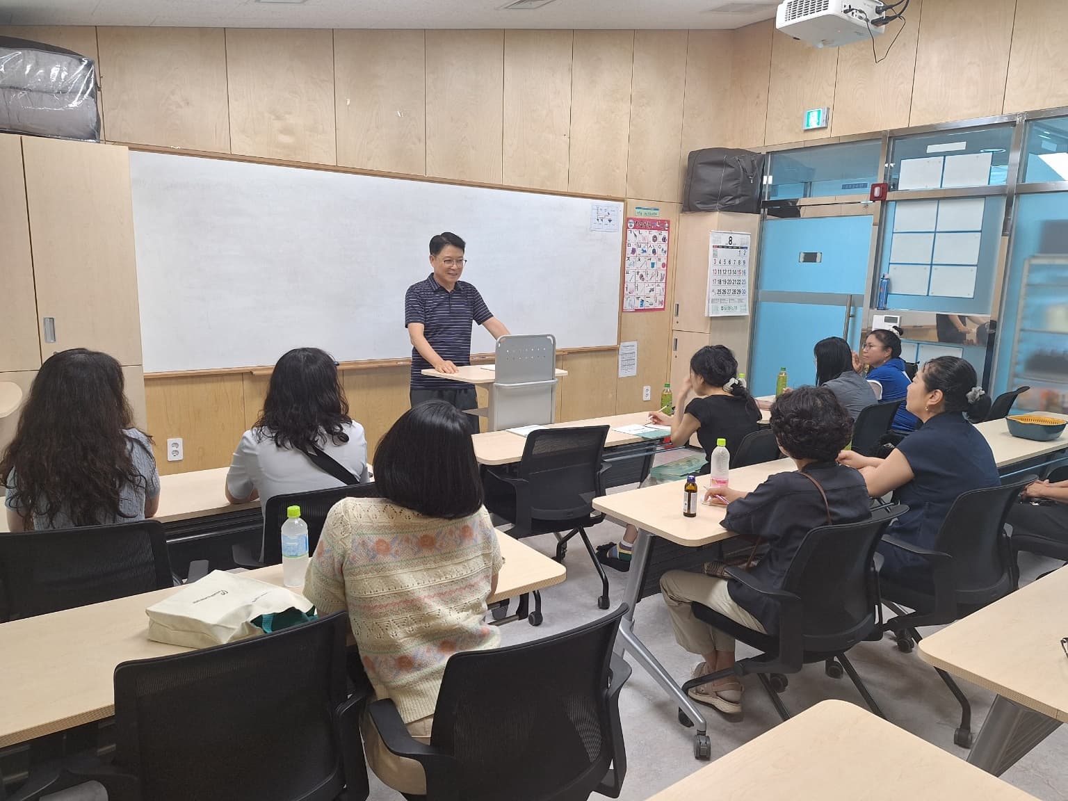 8월 외국인 자원봉사 활동방안 회의