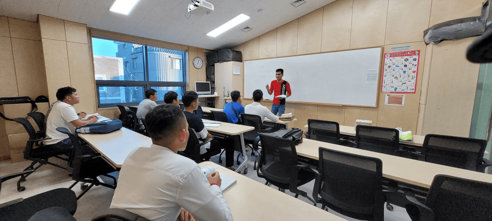 7월 자국민(캄보디아) 한국어 수업